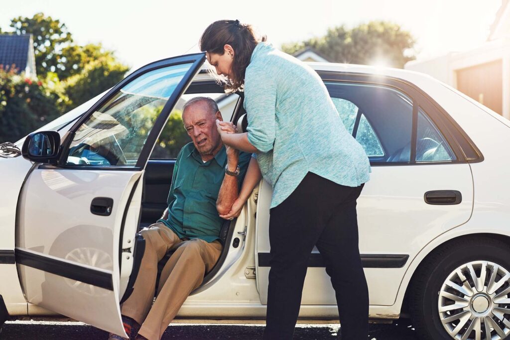 Transportation and mobility assistance included in in-home care services in Illinois